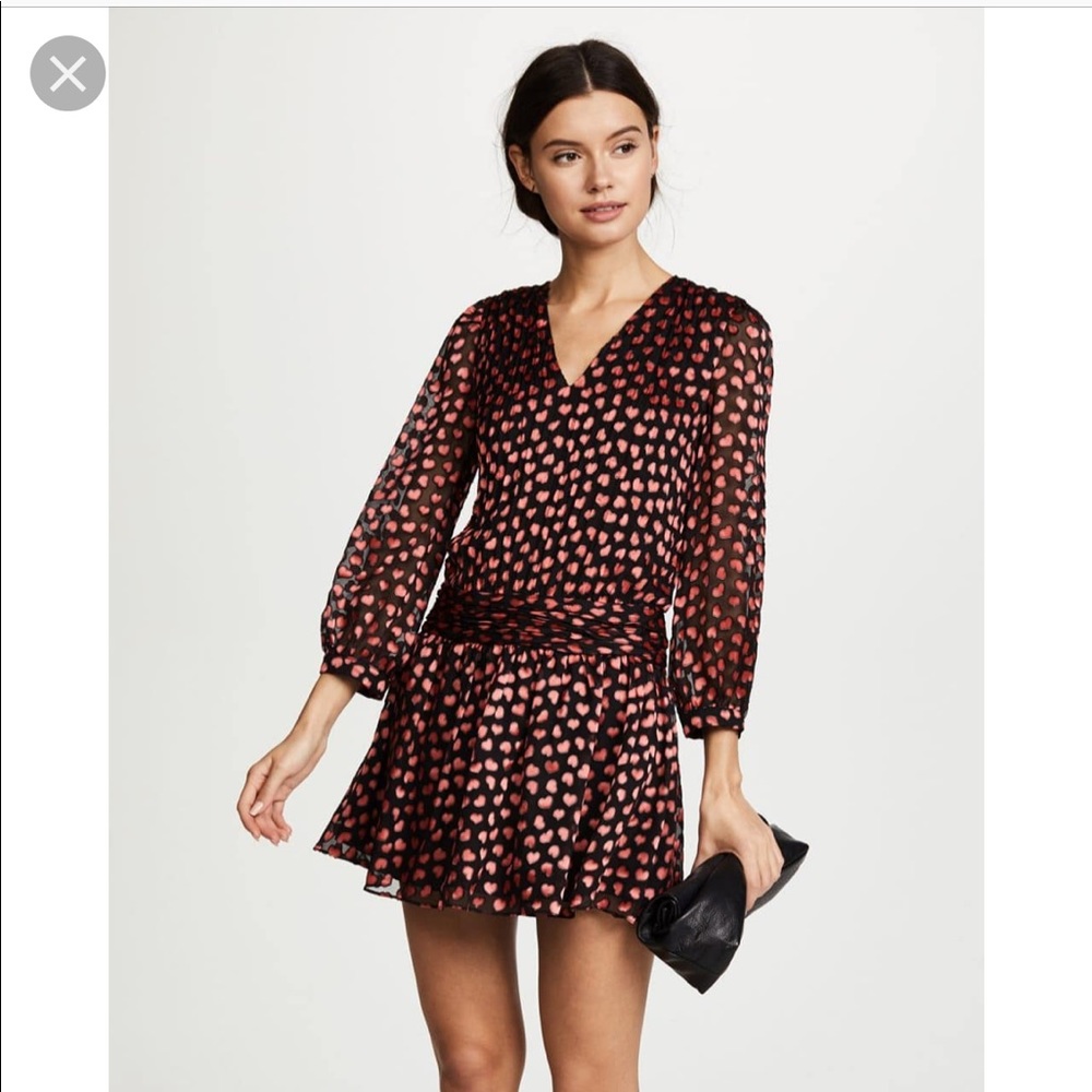 Alice and Olivia Tessie Heart Dress